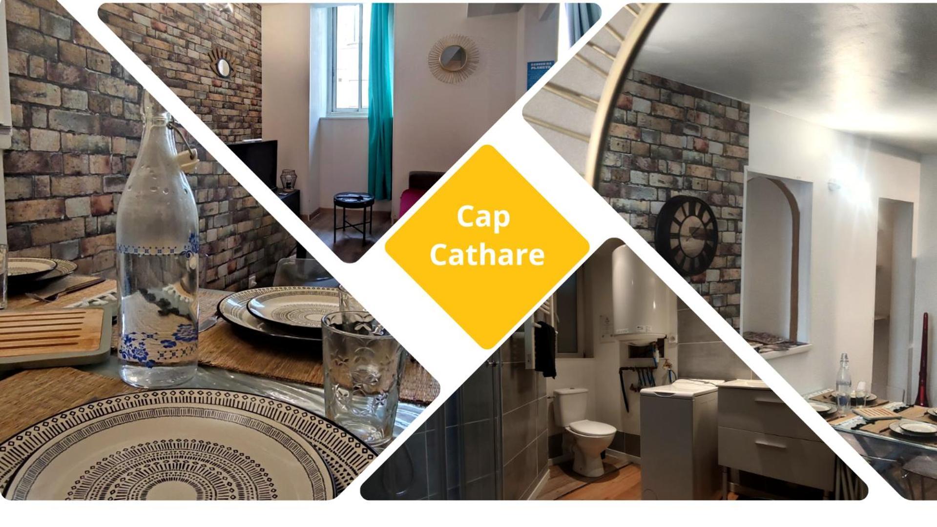 Appartement Le Cathare-limoux-wifi-cosy