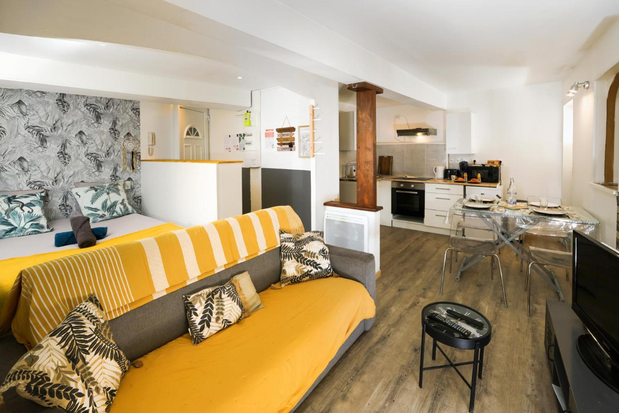 Appartement Le Cathare-limoux-wifi-cosy Limoux